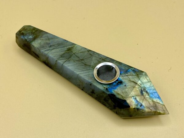 Labradorite Crystal Wand