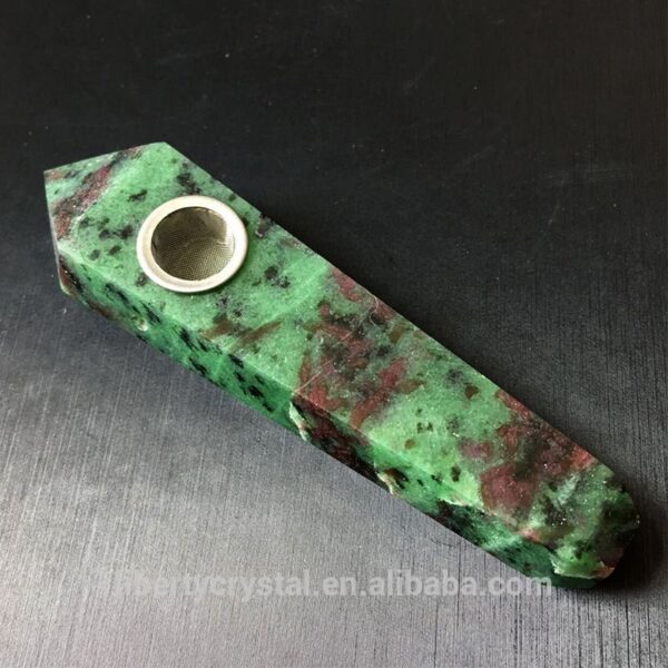 Ruby Zoisite Crystal Wand